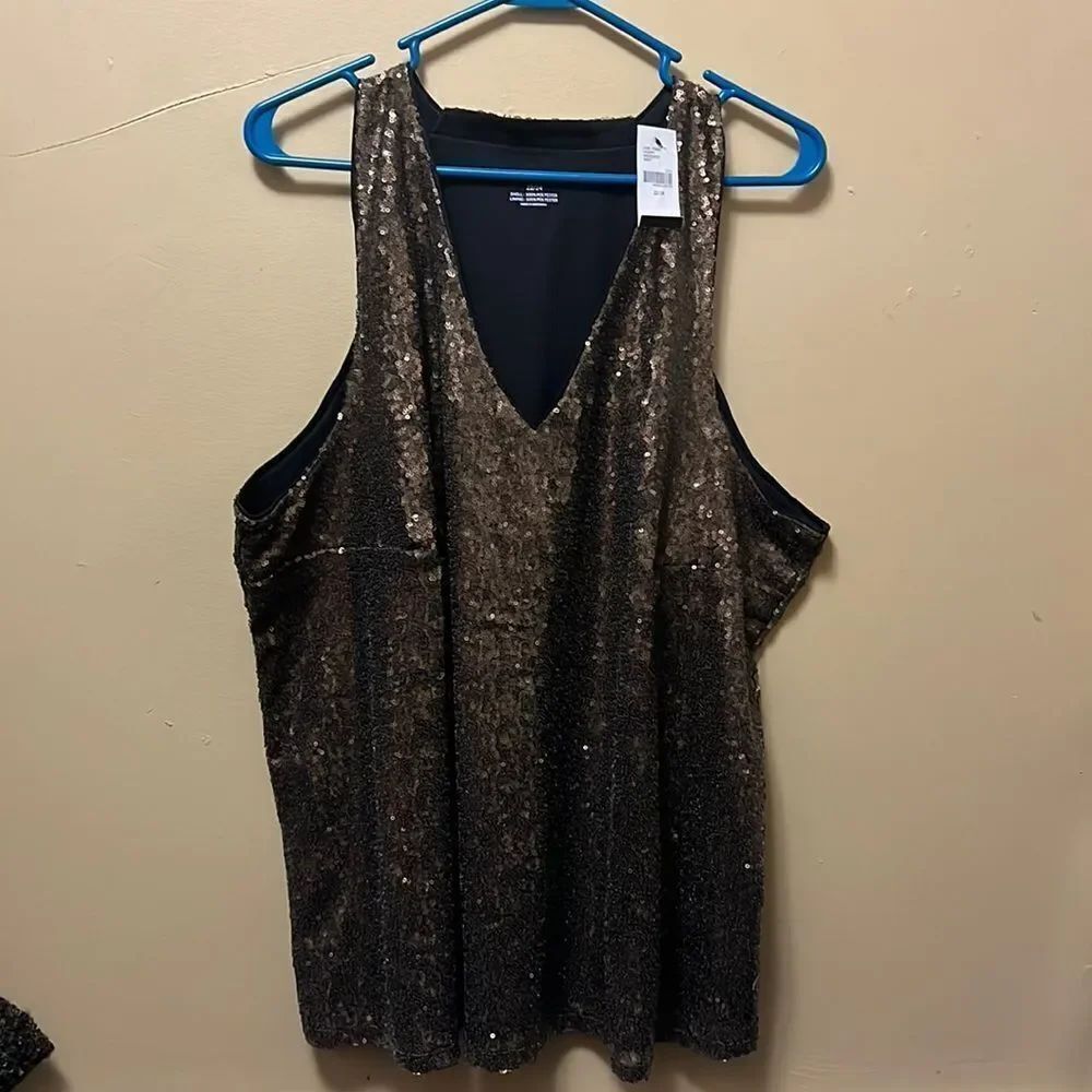 🆕 Lane Bryant Sequins Top plus size 22/24